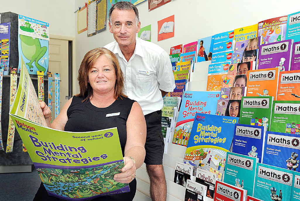 Fran and Mark Wilkins from Fraser Coast Educational Supplies.